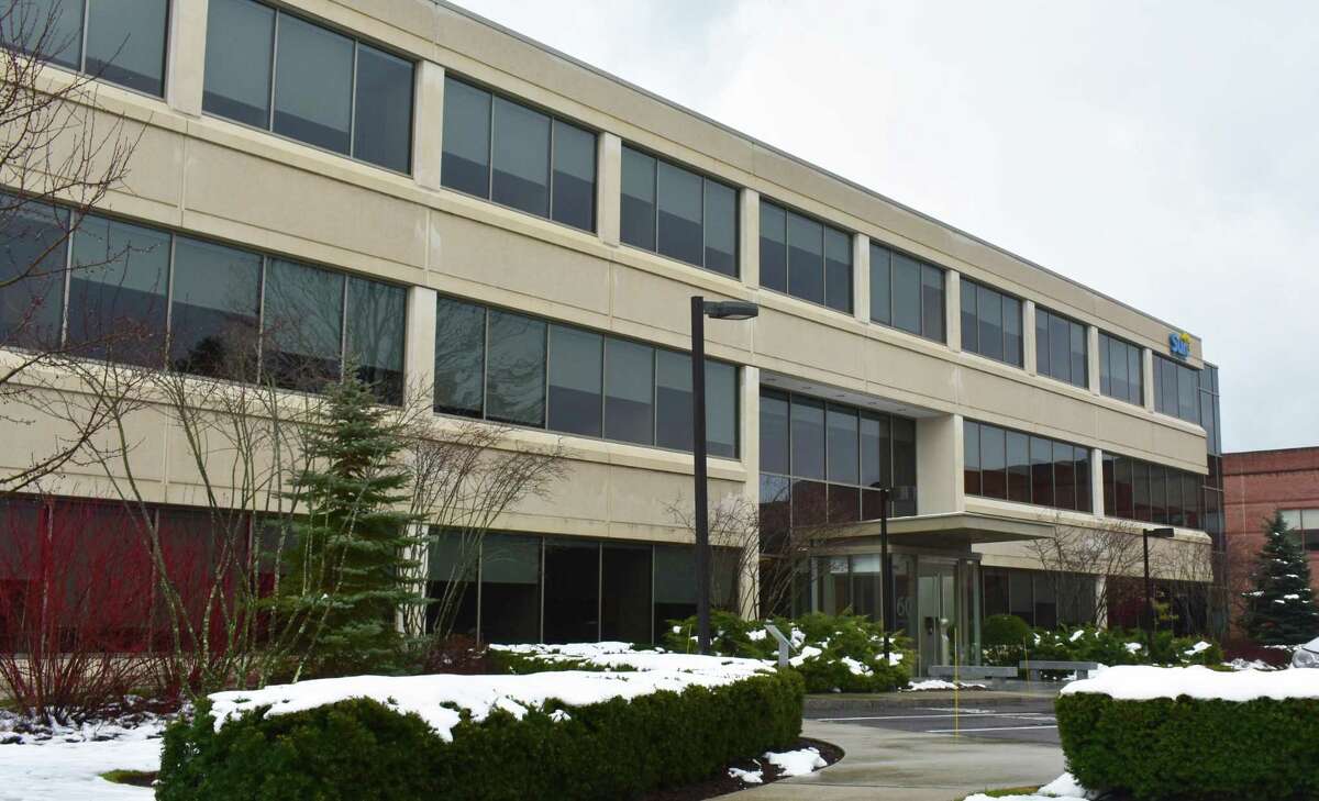 The former Sun Products headquarters at 60 Danbury Road in Wilton, Conn.