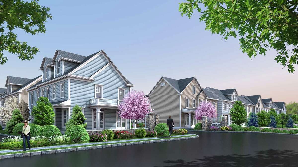 A rendering of RMS Companies’ planned residential complex at 159 Colonial Road, in Stamford, Conn.