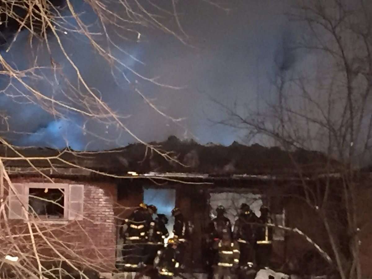 'Heavy fire' destroys Clifton Park home
