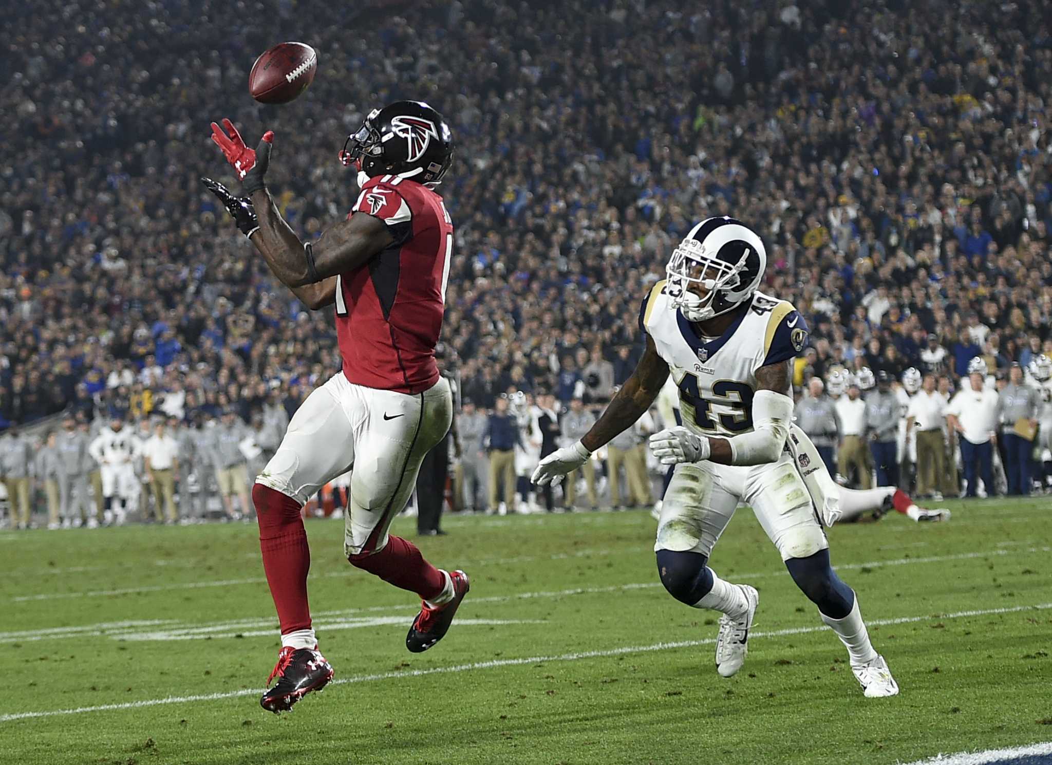 Matt Ryan leads Falcons' playoff win over upstart LA Rams