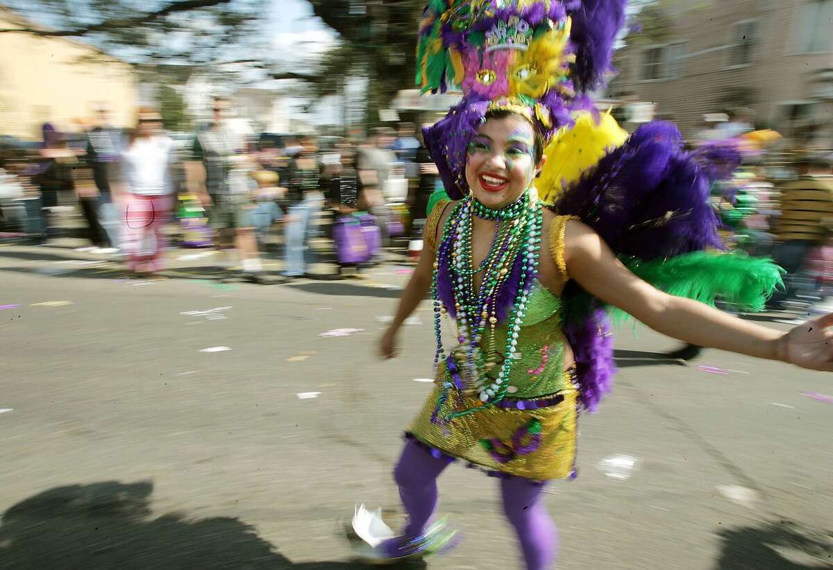 mardi gras rockette dancer