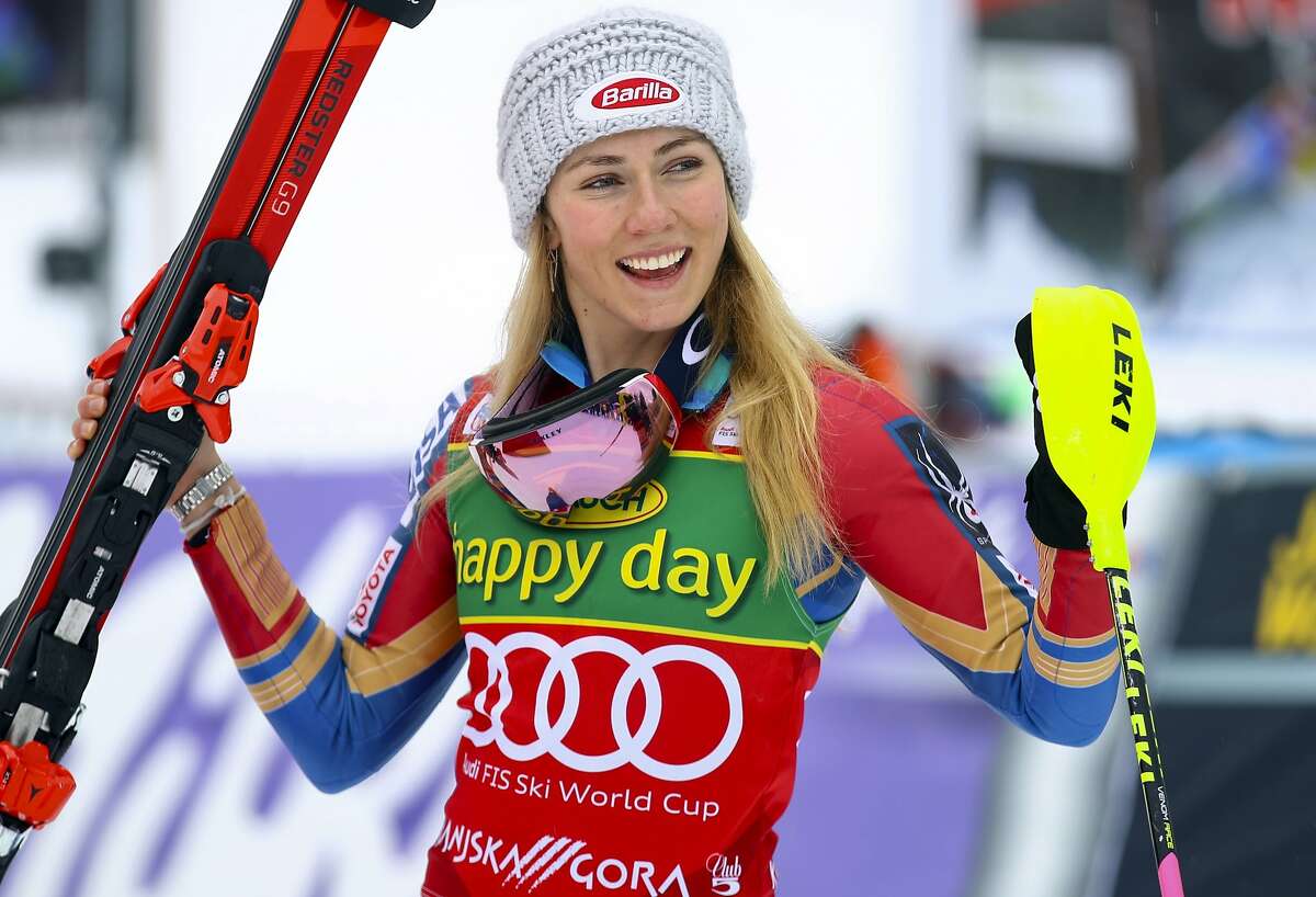 Olympic champ Shiffrin dominates slalom for 40th career win