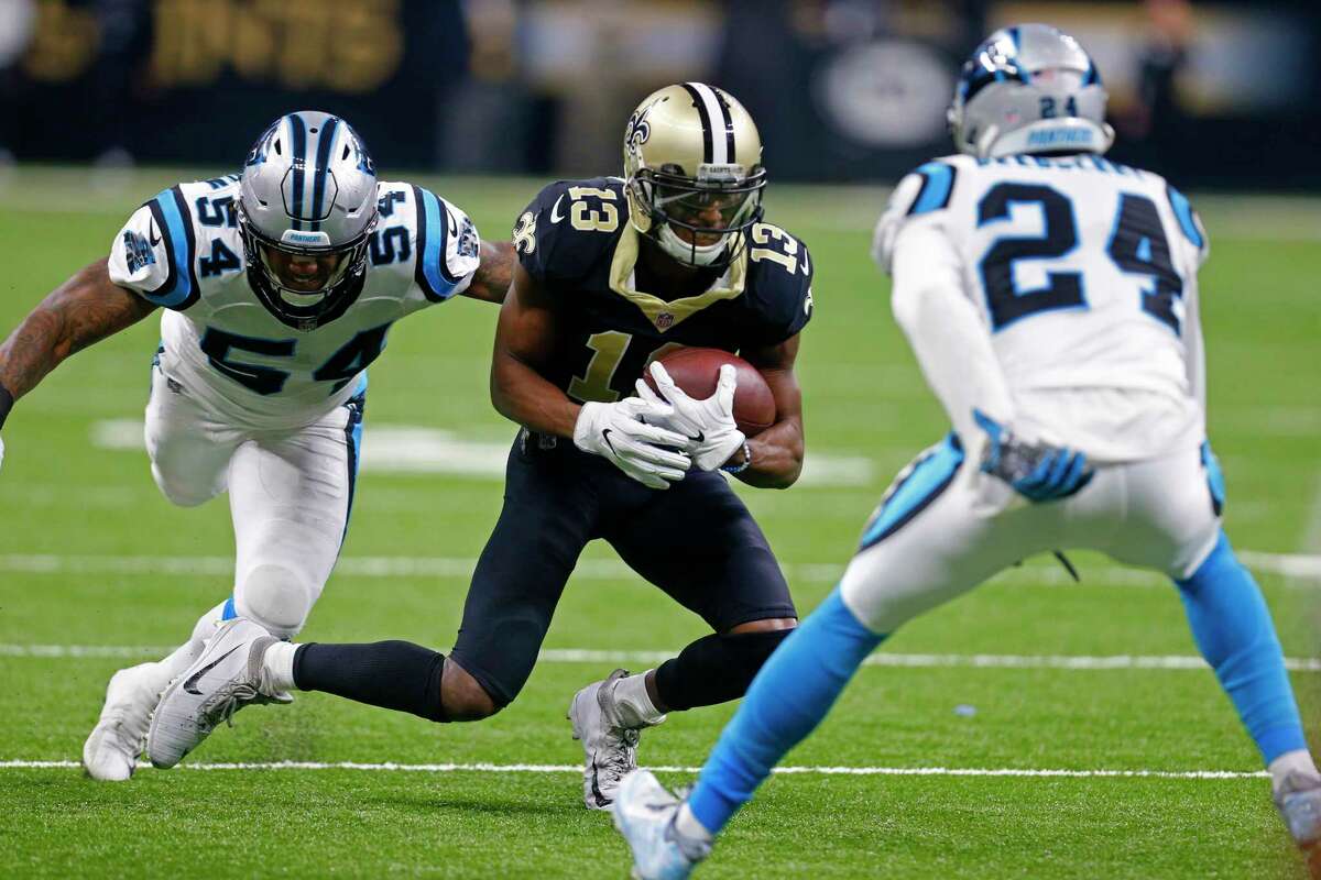 Brees, defensive stand, help Saints survive Panthers, 31-26