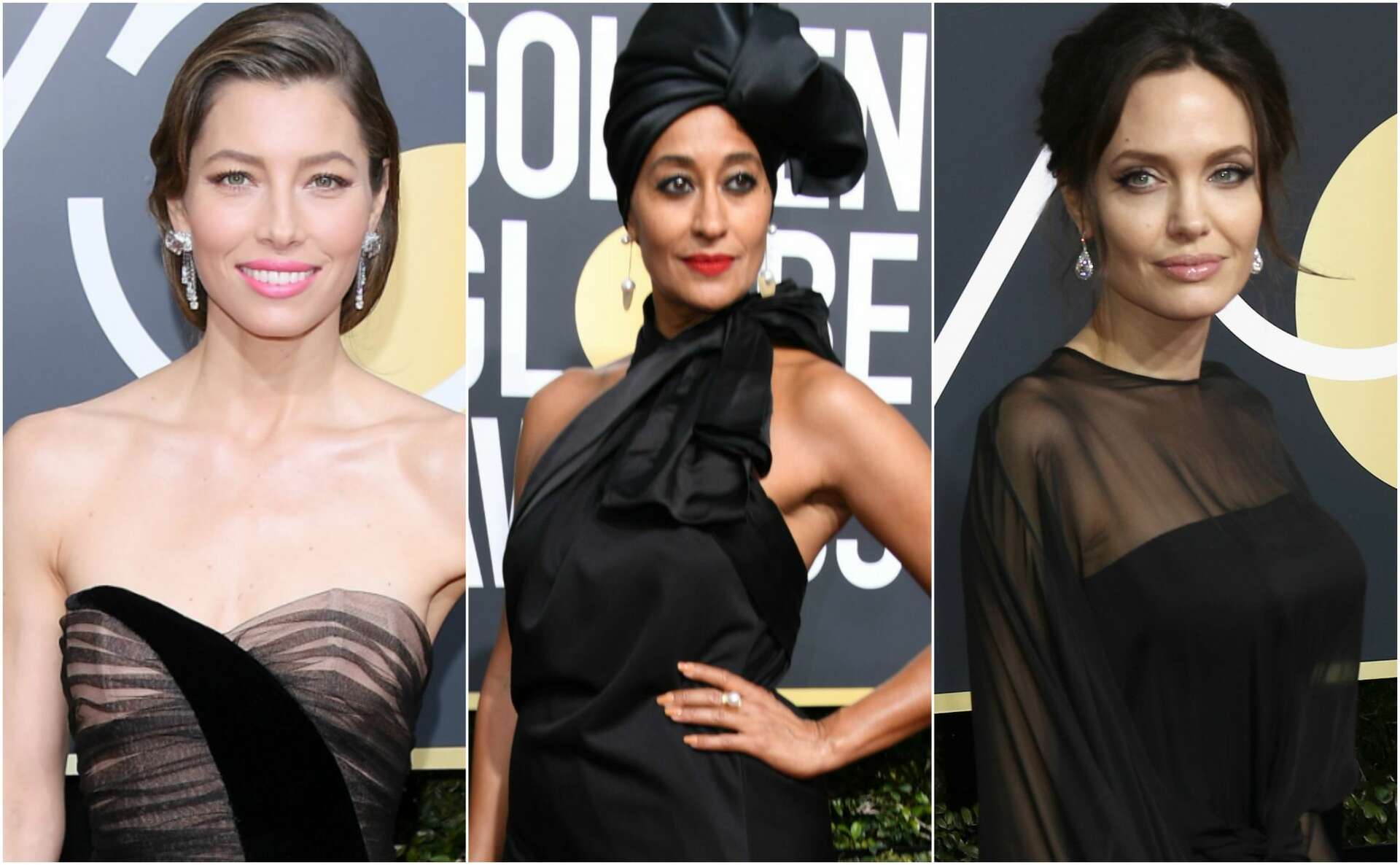 Golden Globes red carpet: Who wore black the best and worst