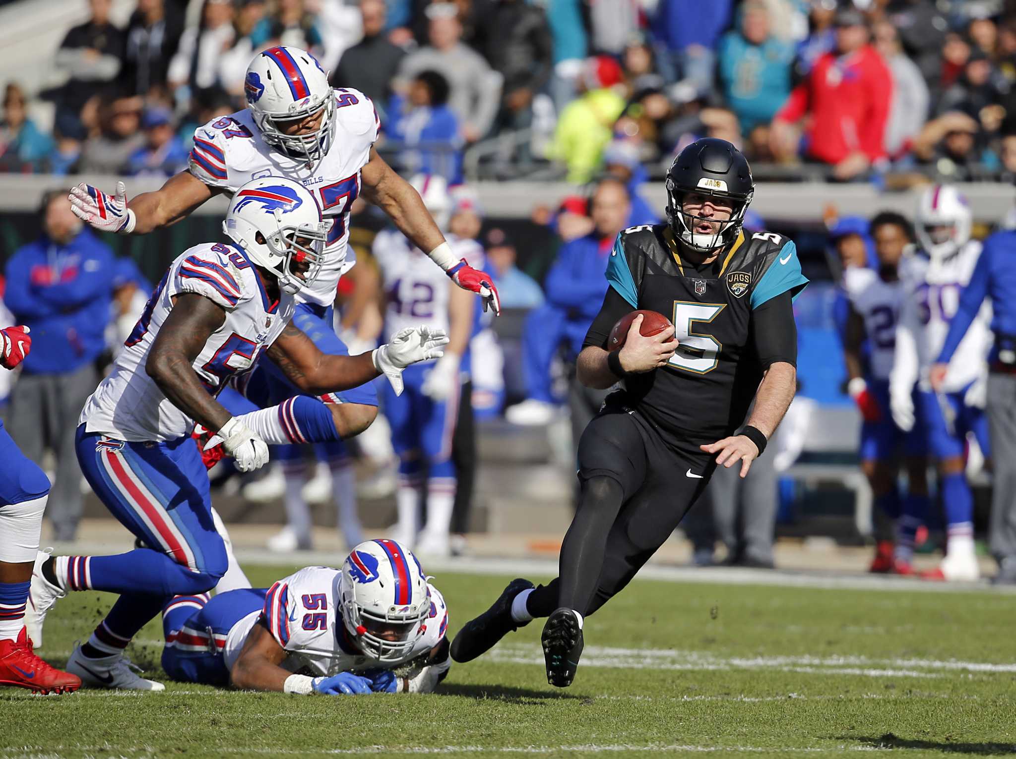 Blake Bortles' Bizarre Game Leads Jaguars To Playoff Win Over Bills