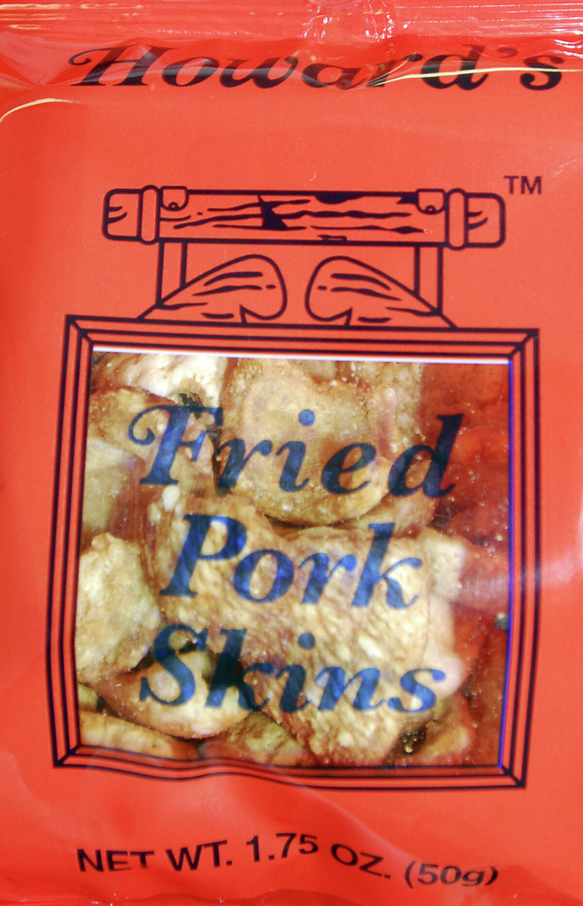 Photography by PETER HVIZDAK ph1199 #7290 Hamden, Connecticut - December 17, 2009: Howard's Fried Pork Skins made by The International Group, Inc. company in Hamden. Known for its' fried pork skins, especially Howard's Fried Pork Skins, the company makes ethnic snack foods and other food products as well as being a major ethnic food importer.
