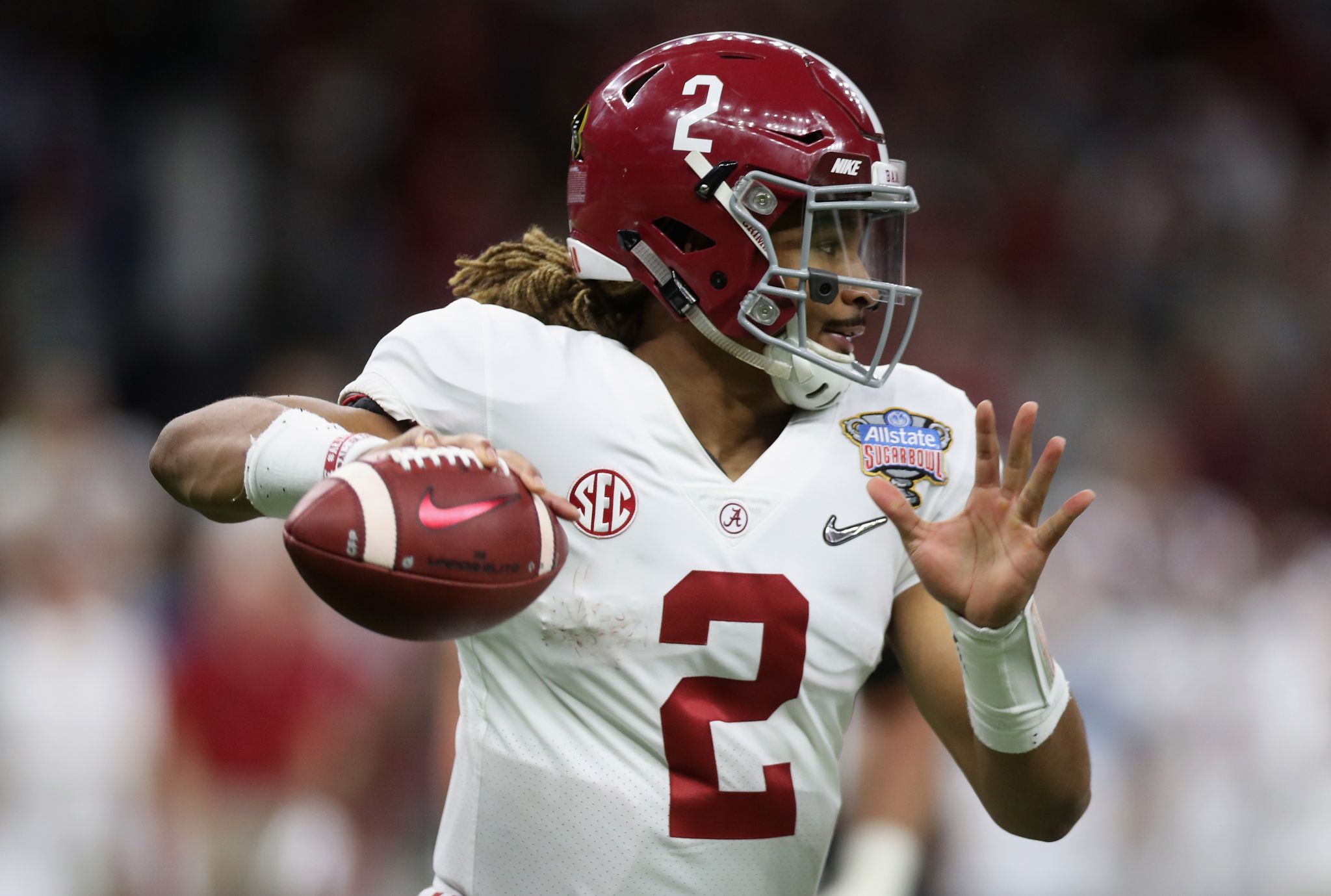 Jalen Hurts wears Auburn jersey after Charles Barkley bet 