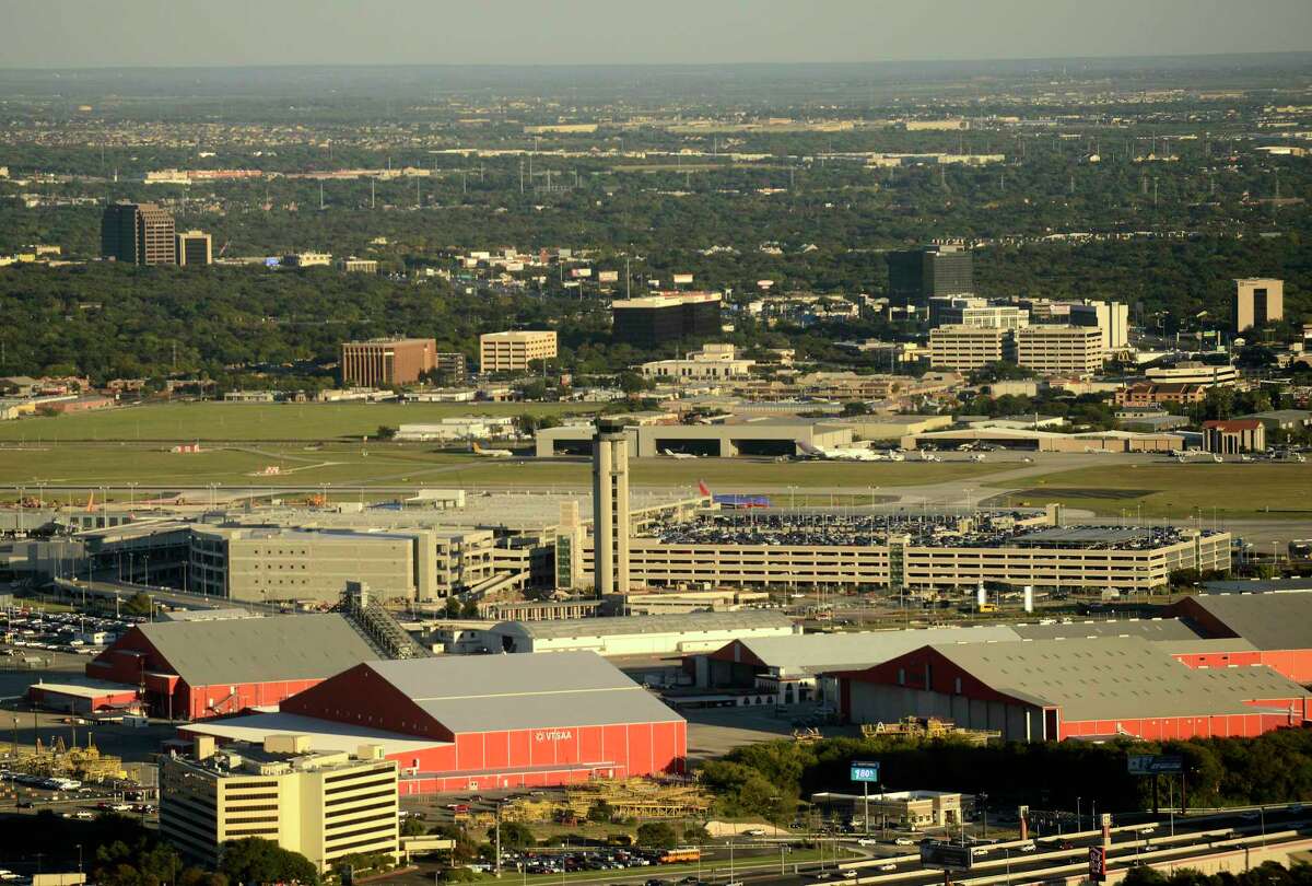 San Antonio International Airport is shown in this 2017 photo. San Antonio International Airport saw a record 10.3 million passengers pass through its terminals in 2019.