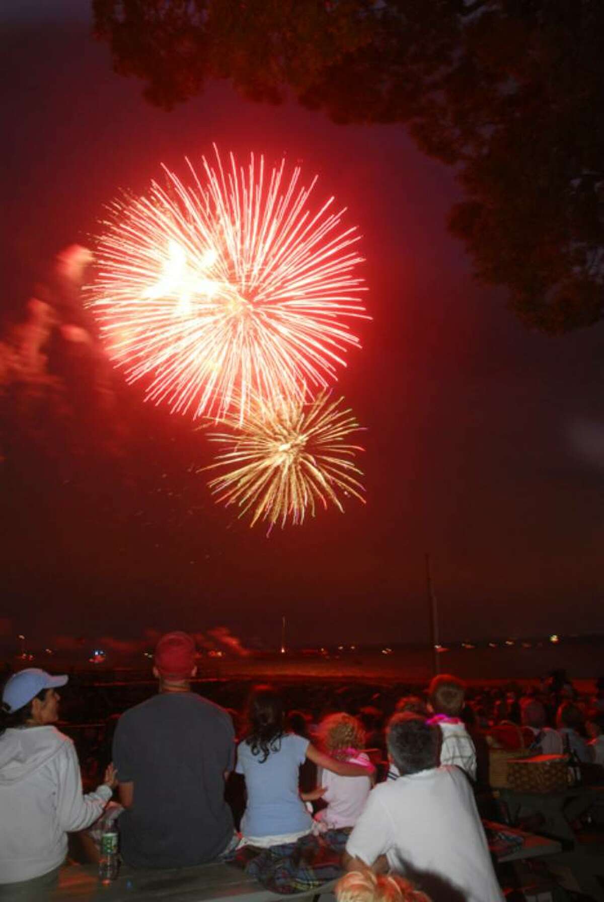 Fireworks shows around the area