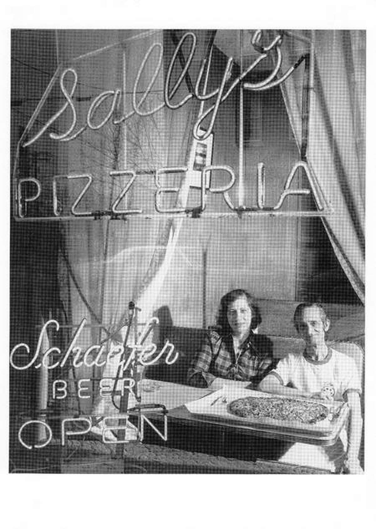 A vintage photo of Flo and the late Sally (Salvatore) Consiglio of Sally's Pizza.