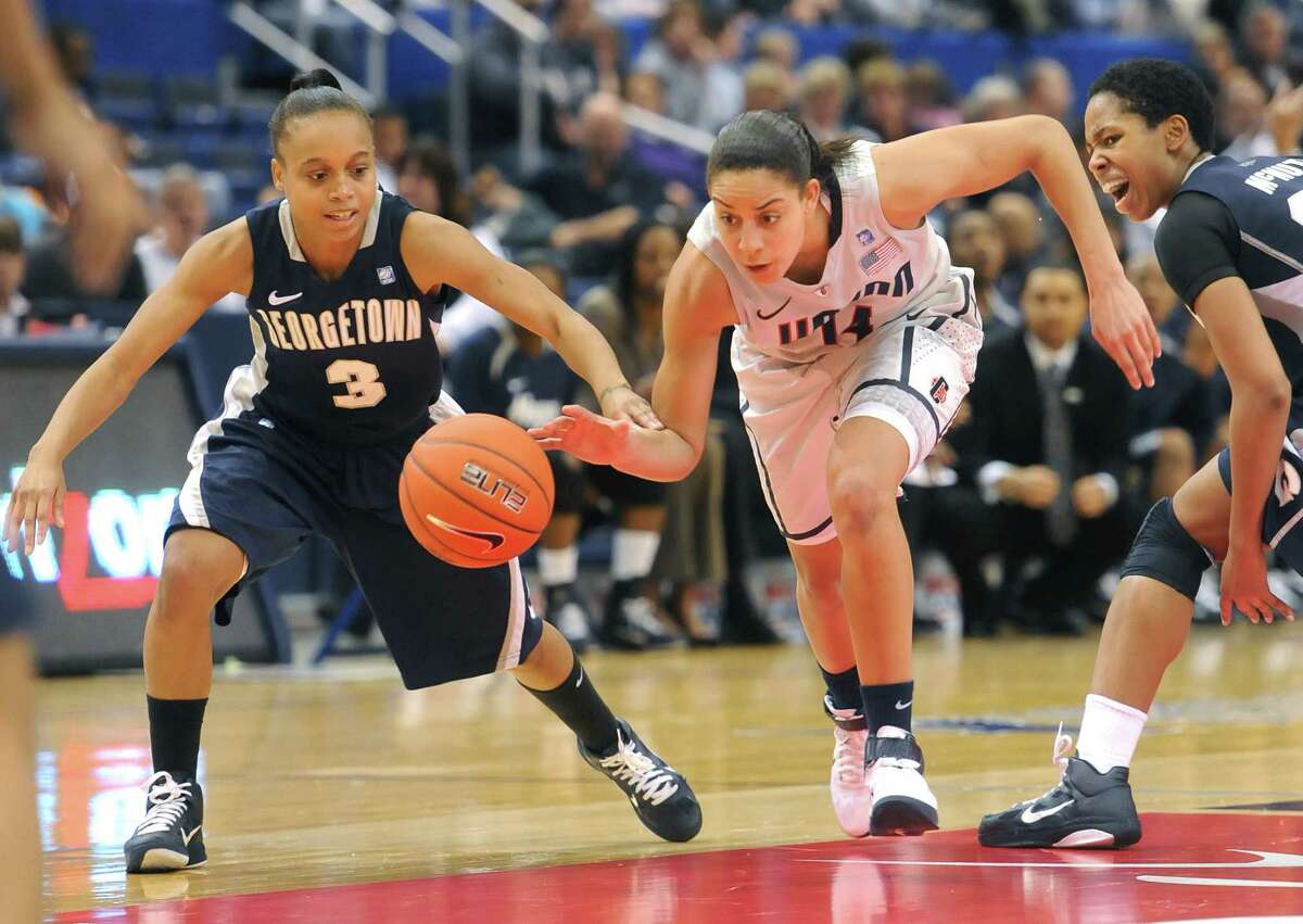 03.06 Uconn V Georgetown Womens Basketball