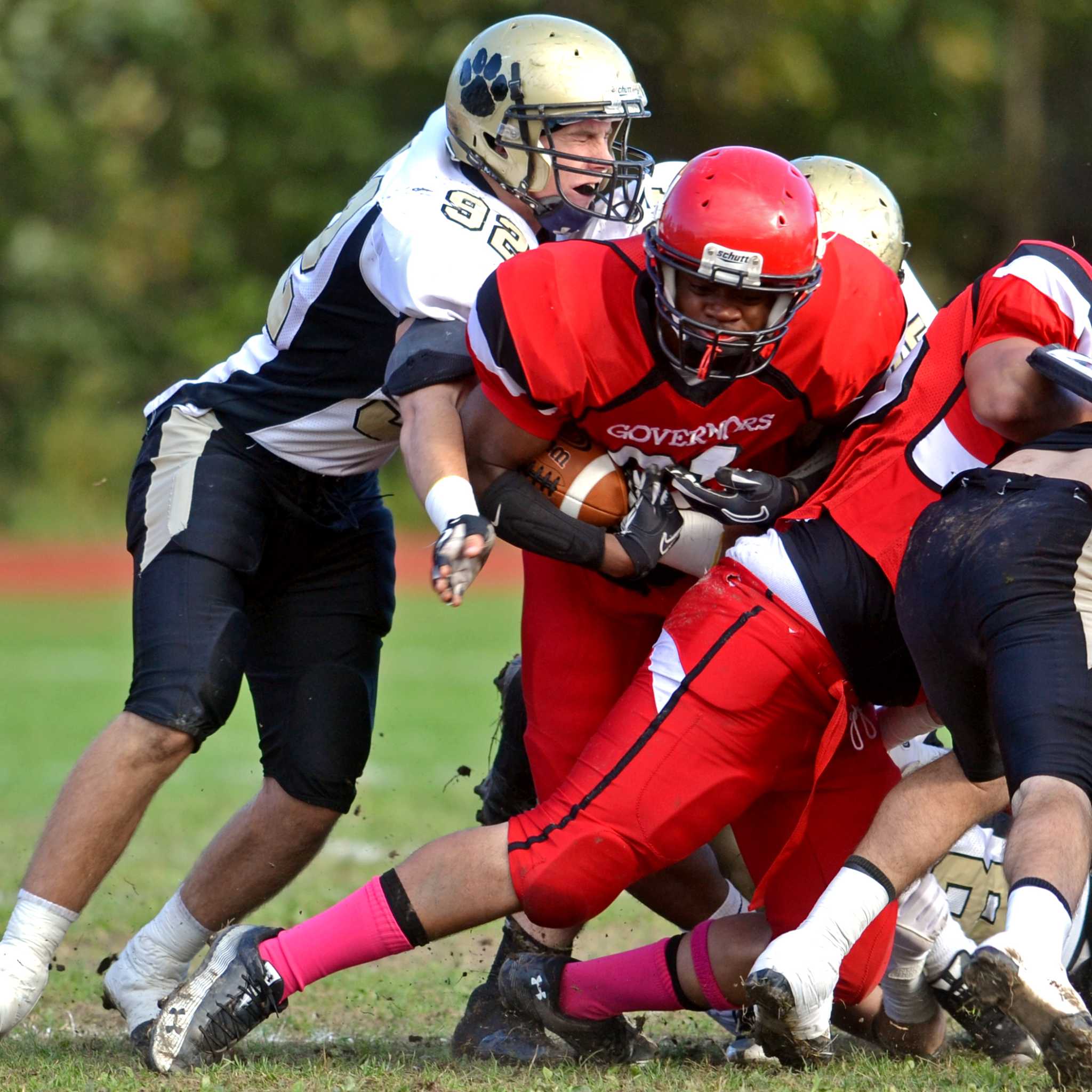 Wilbur Cross Hand football 1021
