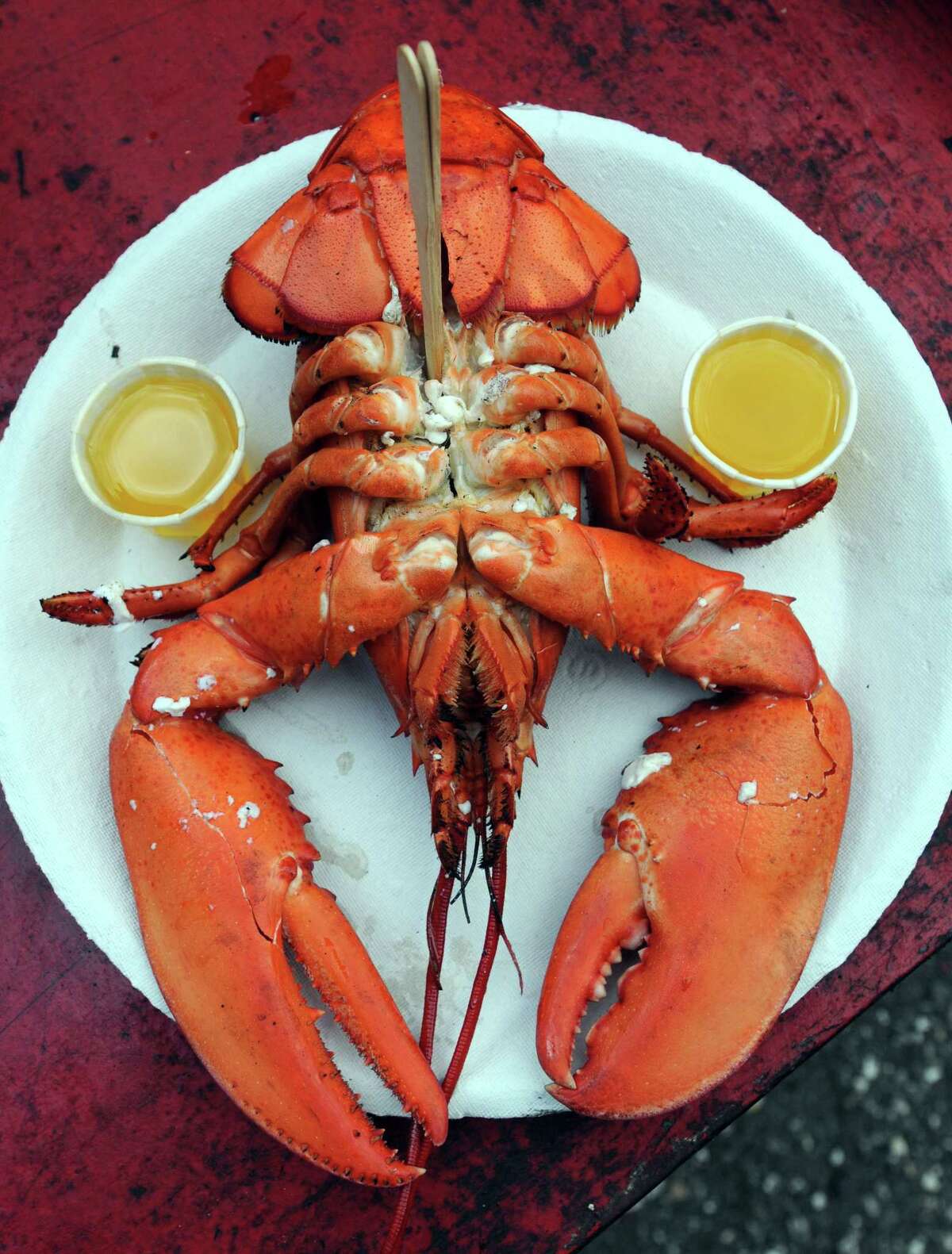 The Place — Guilford Get a fire-roasted lobster starting at $20. Website (Photo: Mara Lavitt/New Haven Register)