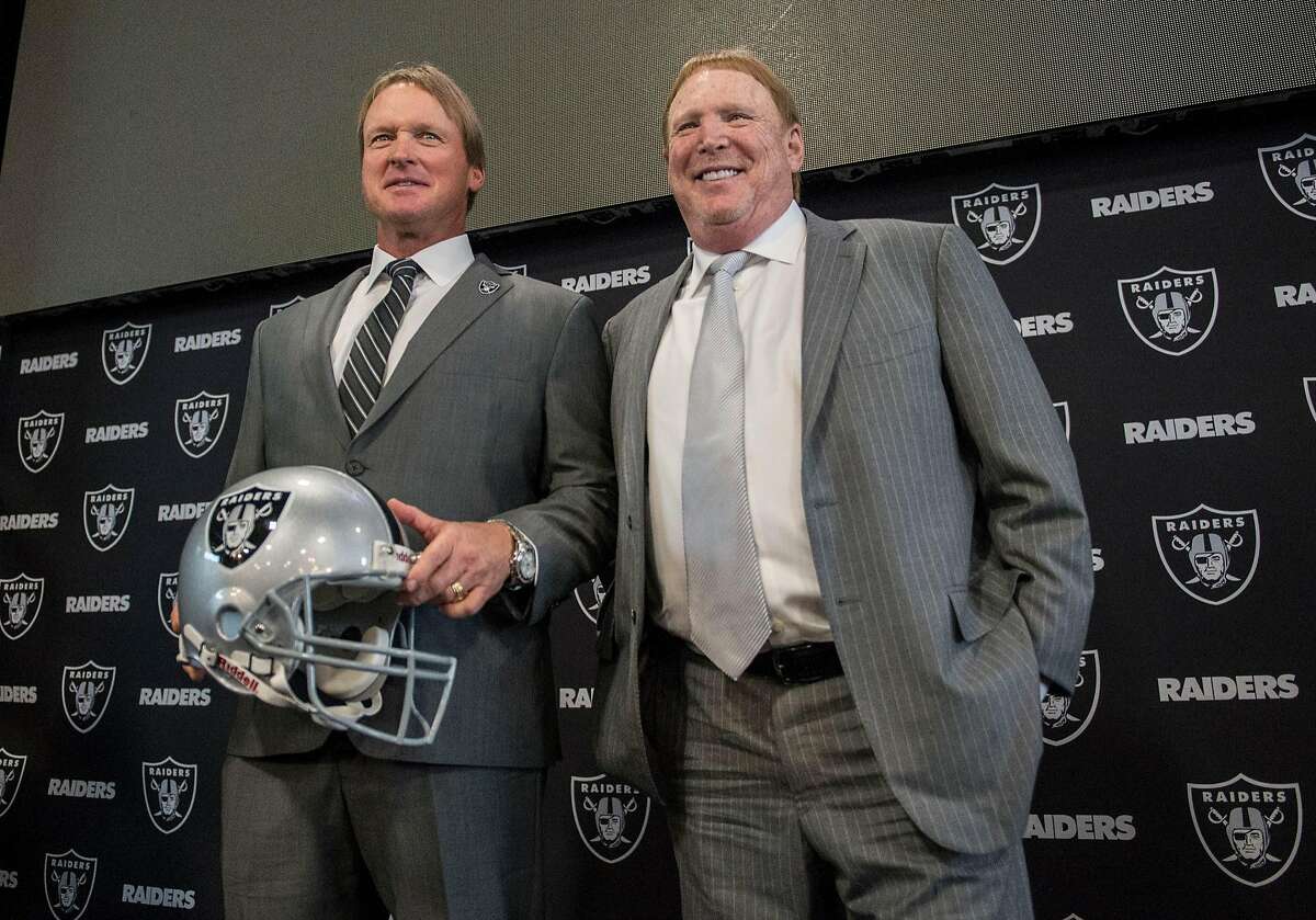 Barber: Jon Gruden is face of Raiders, and Mark Davis is OK with that