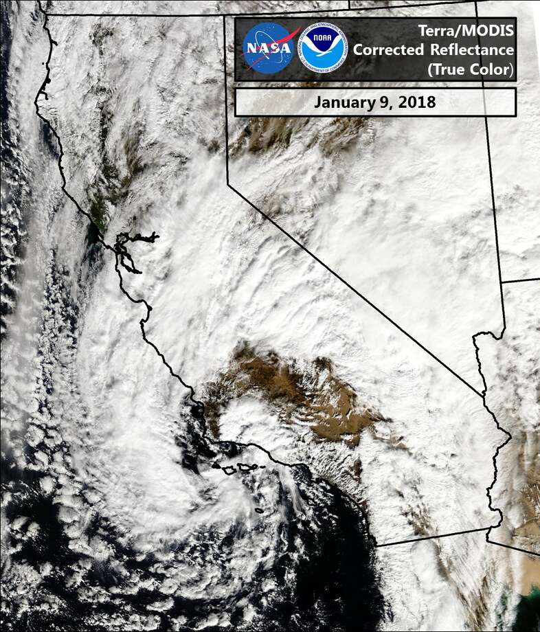 NASA satellite captures monster storm that drenched Bay Area and ...