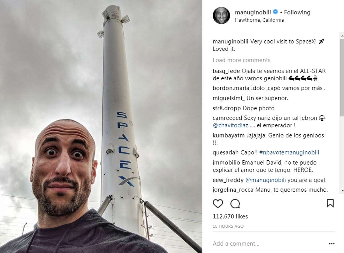 manuginobili: Very cool visit to SpaceX! Loved it.