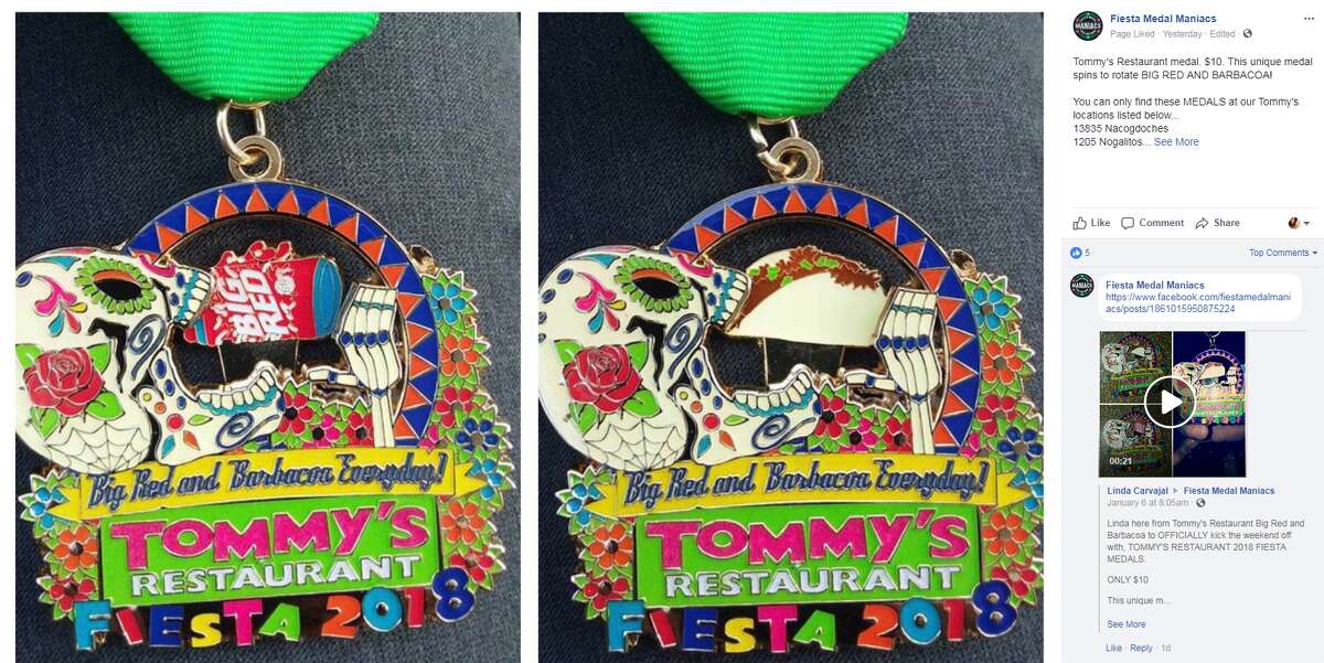 Tommy's Restaurant Medal Available at Tommy's Restaurants, $10