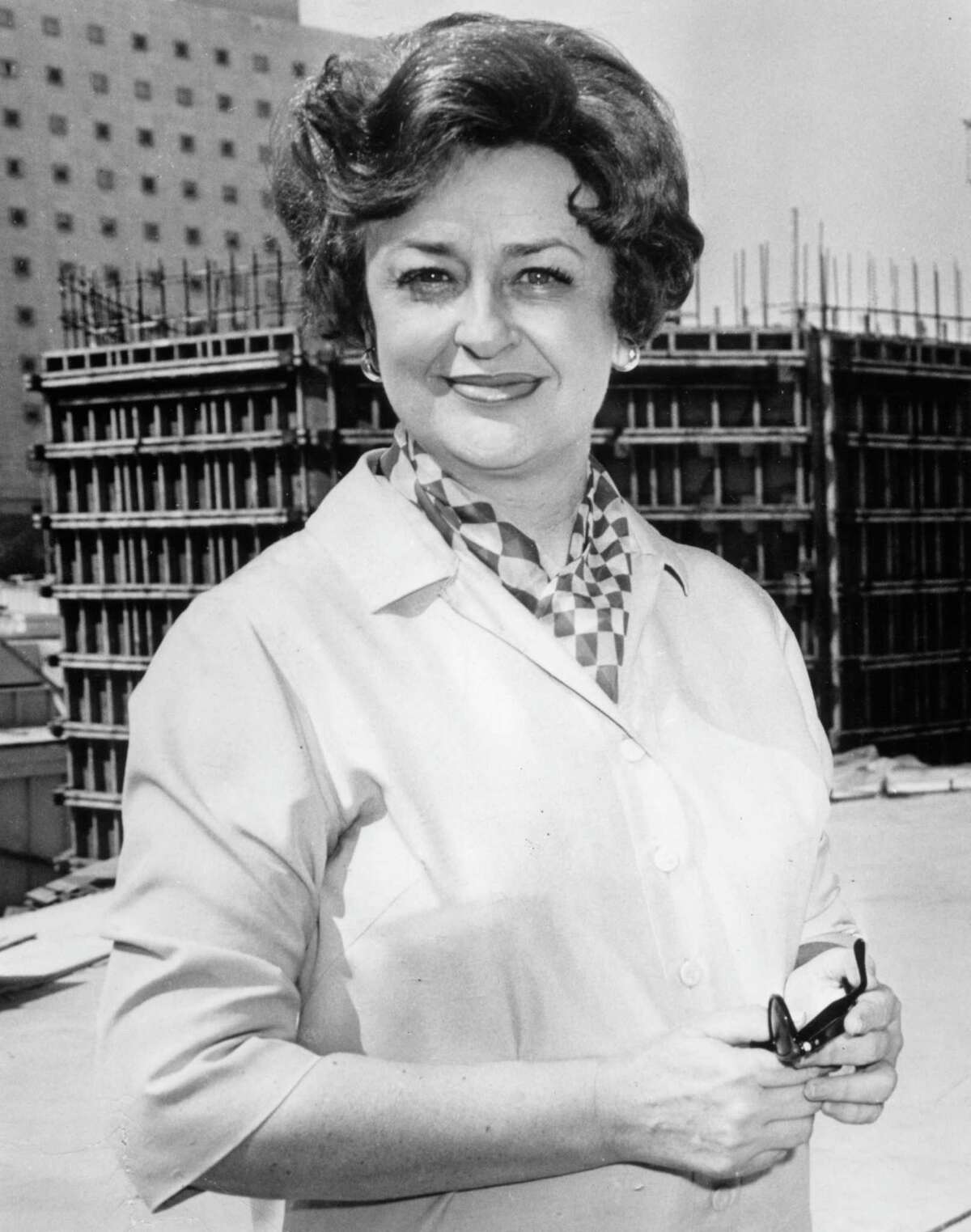 1967 - Alley Theatre Founder Nina Vance. Photo courtesy of Alley Theatre.