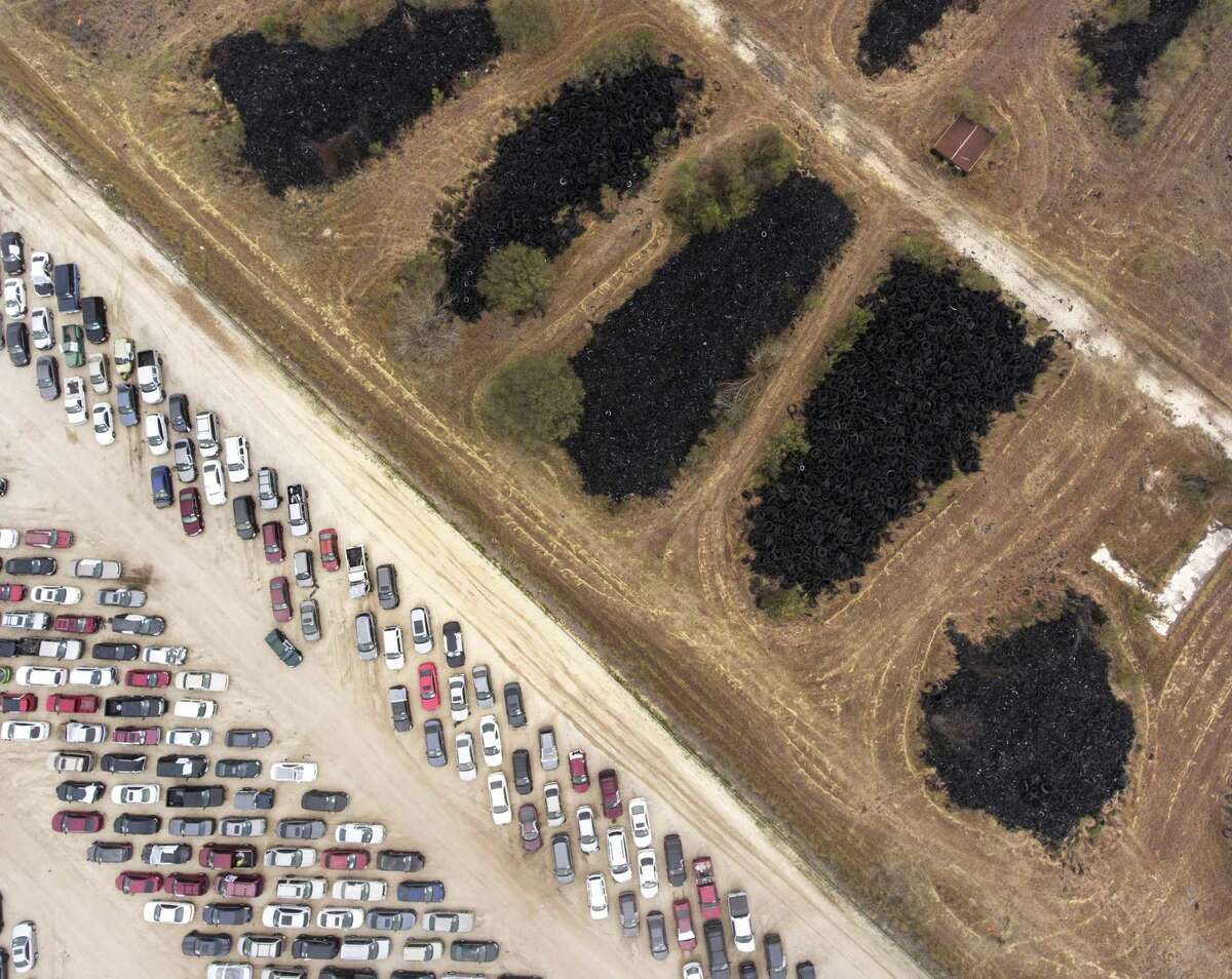 Infamous tire dump to be cleared