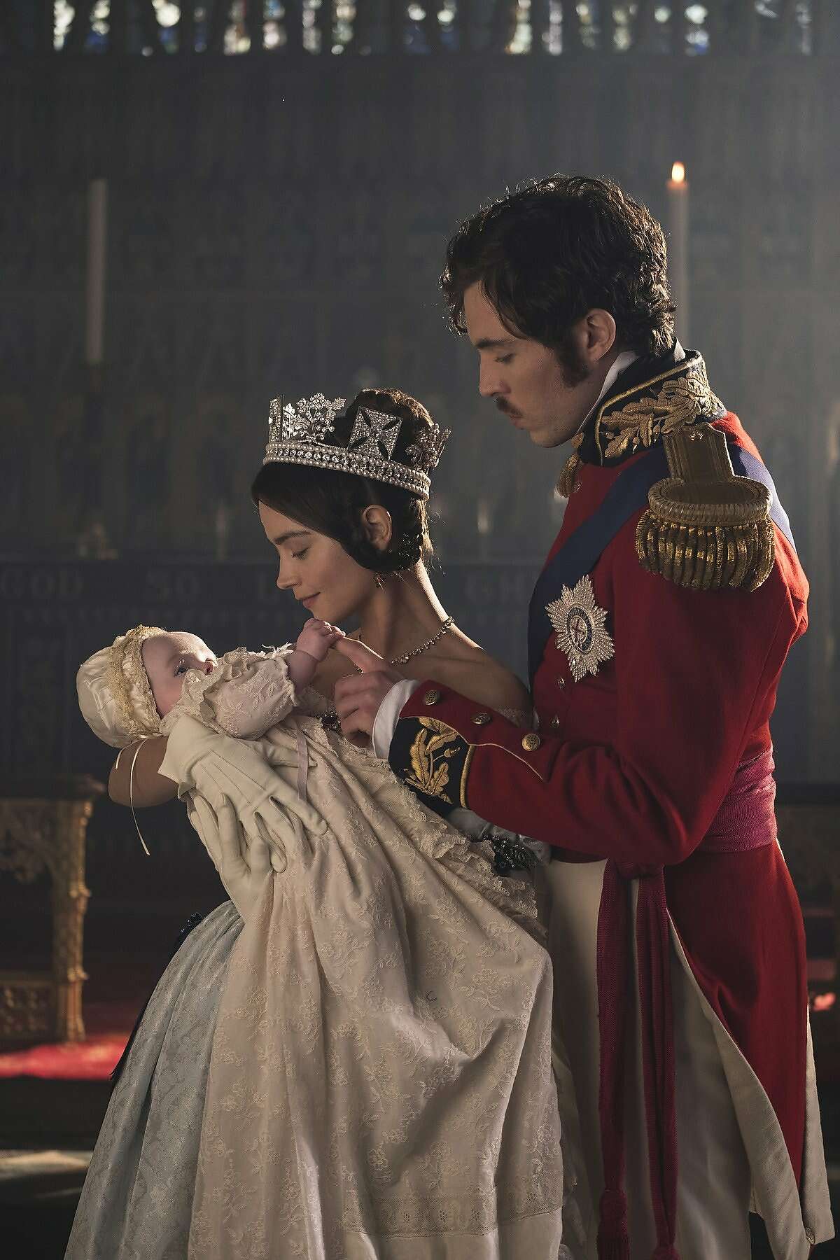 Jenna Coleman and Tom Hughes as Victoria and Albert in the second season of "Victoria" on "Masterpiece."