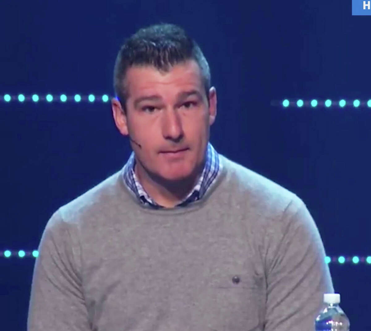 Andy Savage, a pastor at a Memphis megachurch, received a standing ovation after apologizing to a woman who said he assaulted her when she was a teenager.