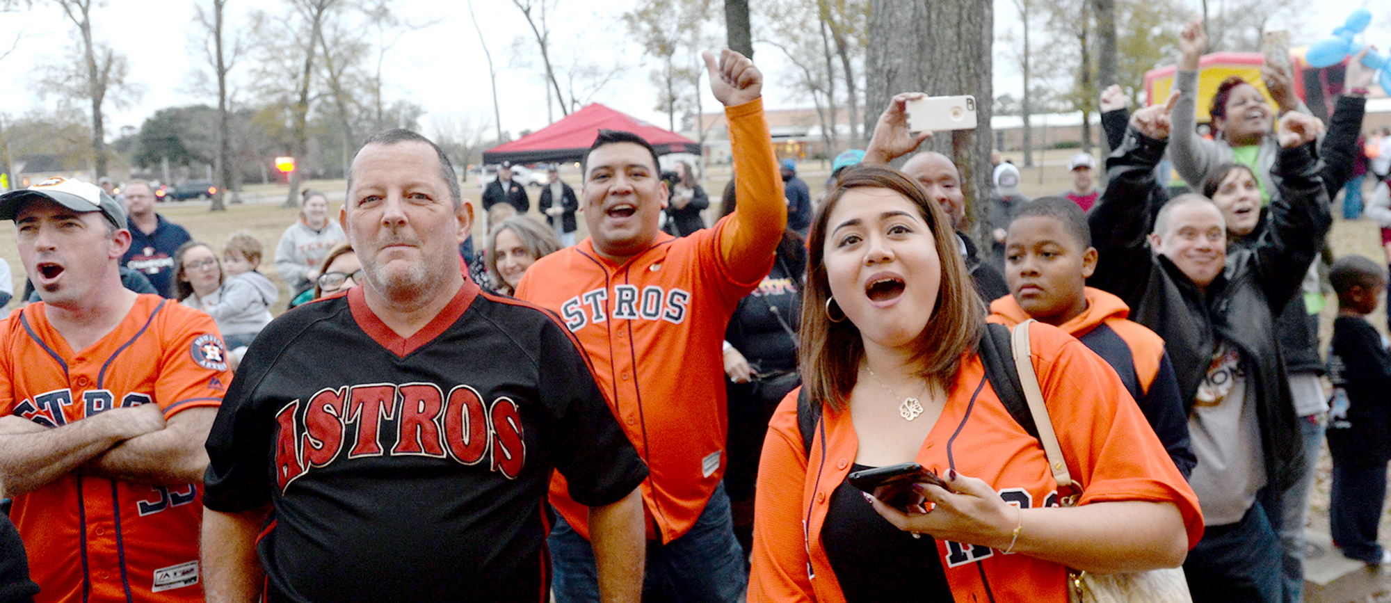 Were you 'Seen' at the Astros Caravan in Beaumont?