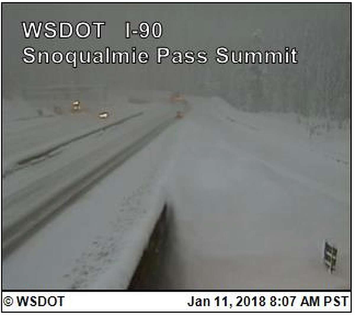 Update I 90 Over Snoqualmie Pass Reopens After Heavy Snow