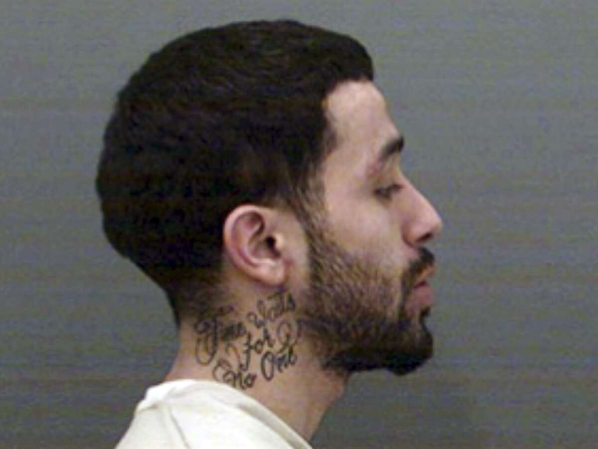 This undated photo provided by the Connecticut Department of Correction shows Jerry Mercado. Authorities are searching for an inmate who escaped from a correctional facility in Enfield, Conn. Carl Robinson Correctional Institution officials say Mercado was unaccounted for Sunday, Jan. 7, 2018, during a routine facility count. (Connecticut Department of Correction via AP)