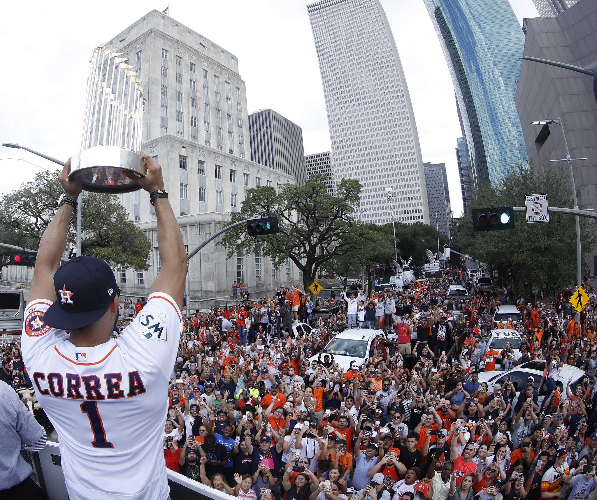 When is the Houston Astros' World Series parade?