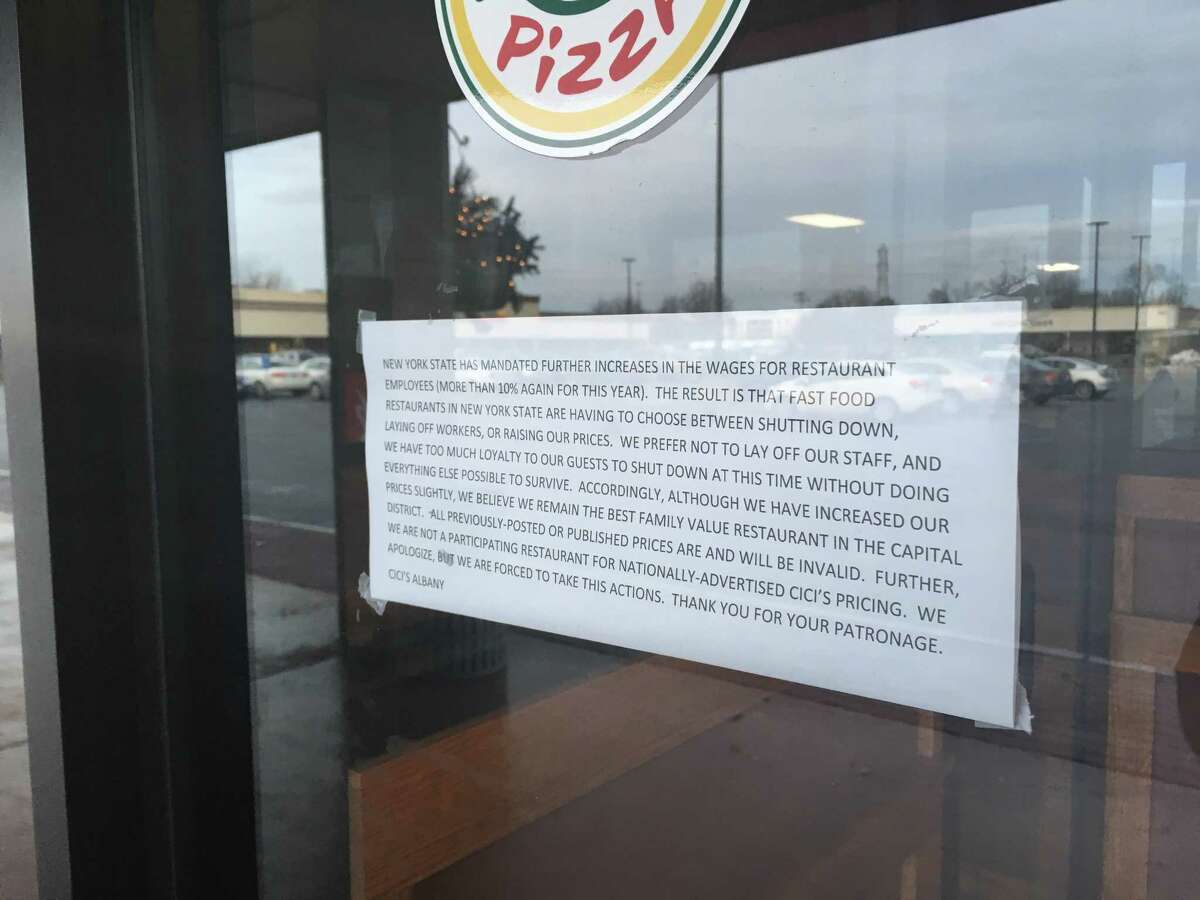 The Cicis Pizza location in Albany is now closed, as are the other two Cicis locations in New York State. Continue viewing this slideshow to see more recent developments in the Capital Region dining scene.