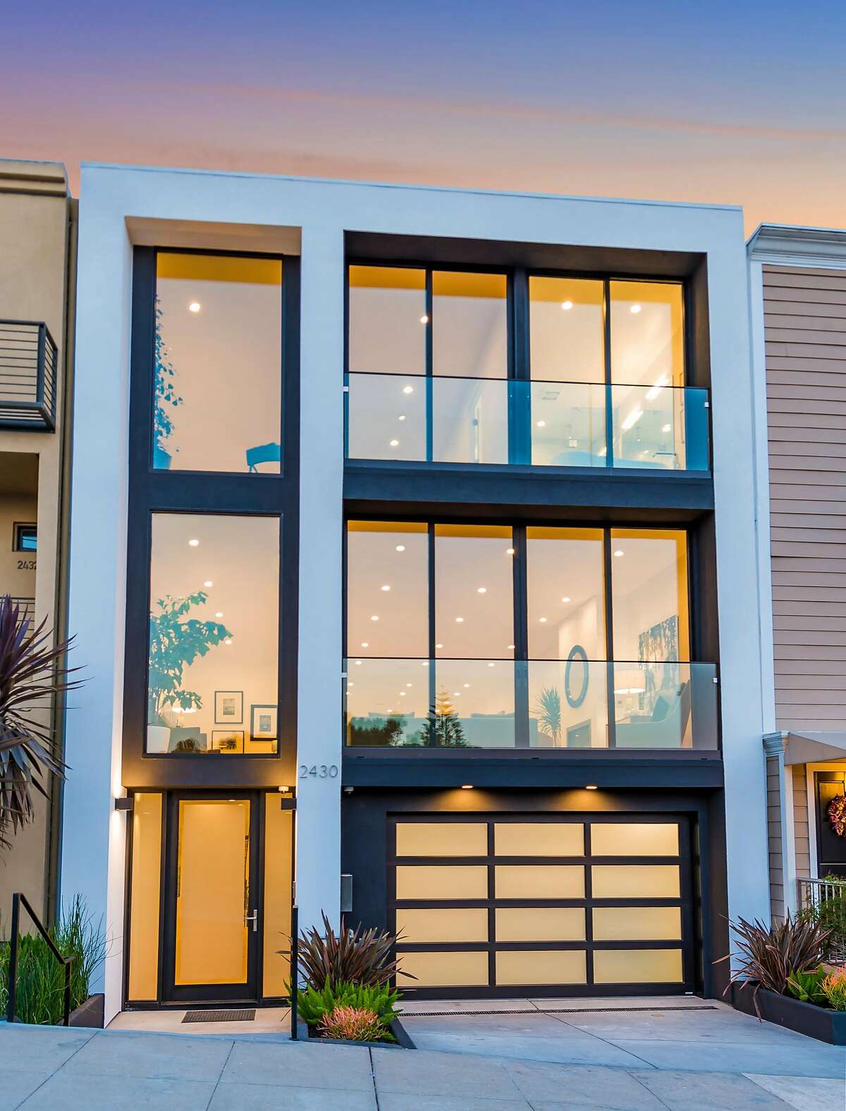 2430 Castro St. in Noe Valley is a four-bedroom contemporary available for $4.395 million.