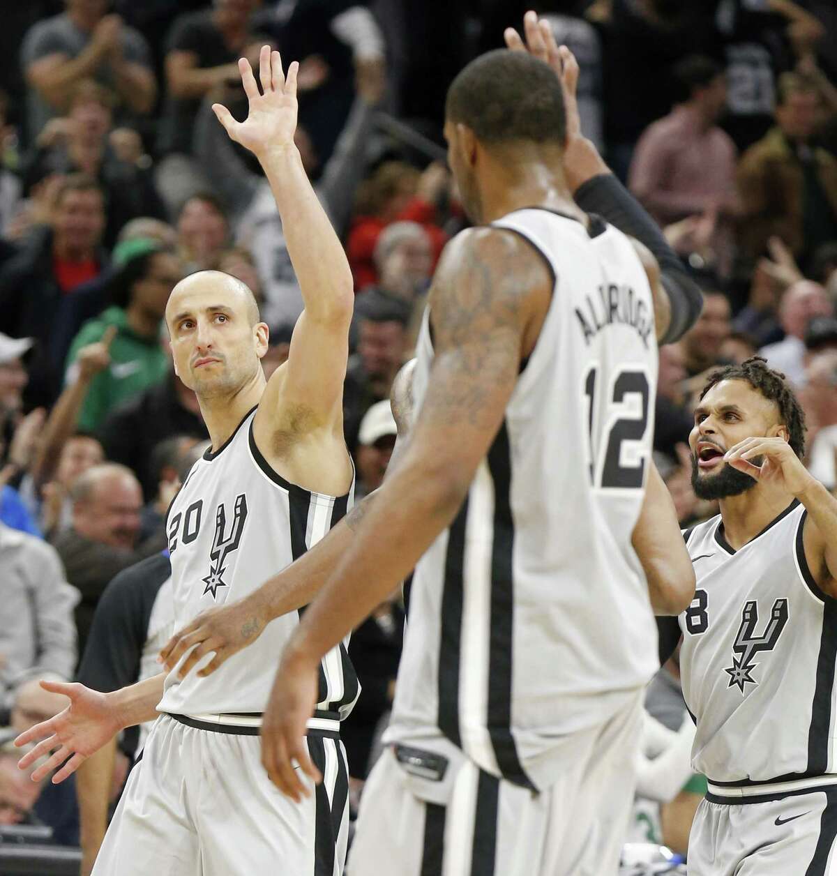 Manu Ginobili, 40, might he positioning himself to outlast Pau Gasol and Tony Parker.