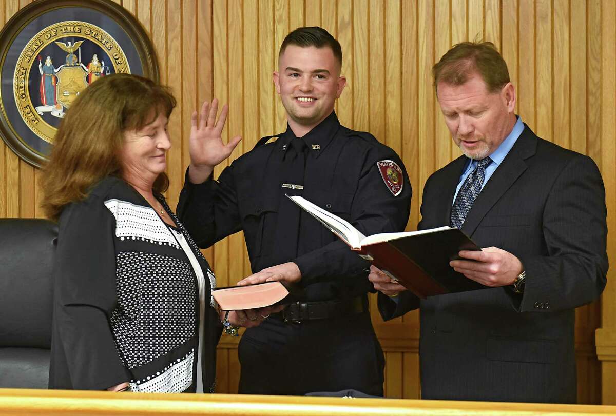Watervliet, Cohoes swear in new police officers