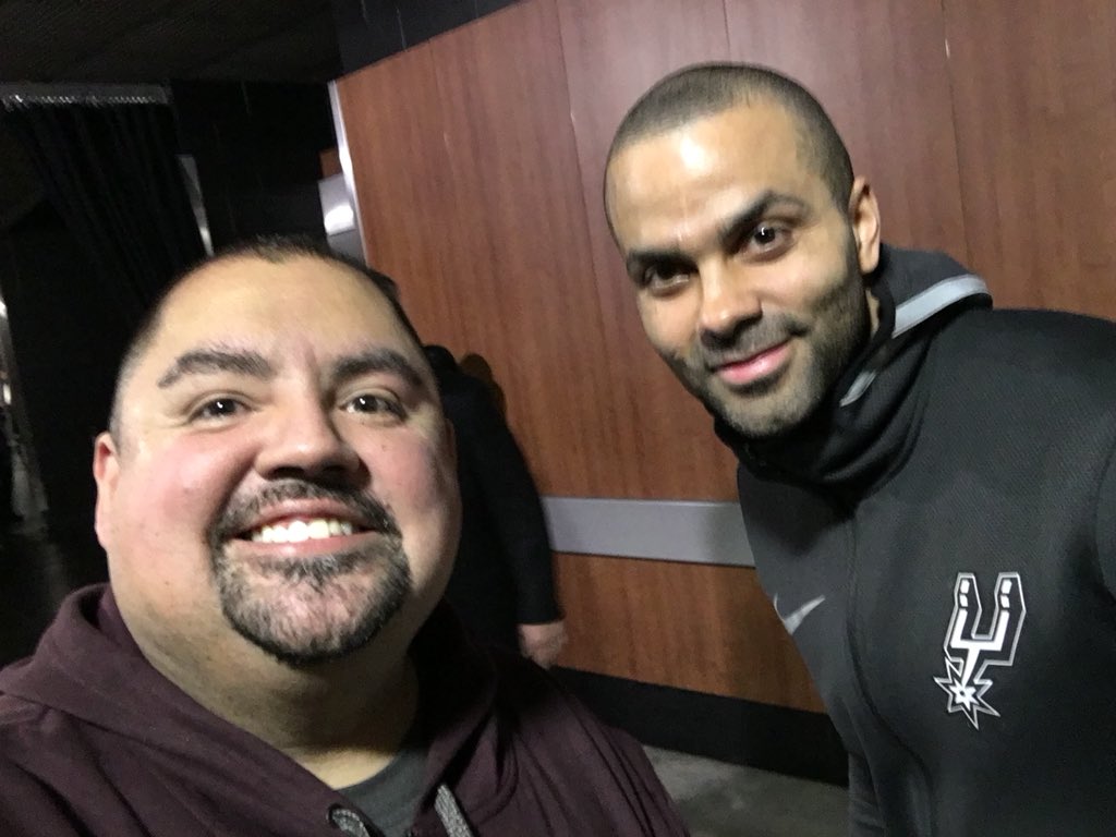 Spurs Fan Gabriel Iglesias Explains Why He Wore Lakers Shirt To Game