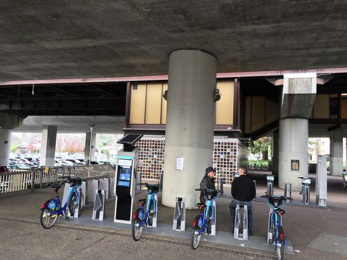 Oakland officials said they are looking for a new location for a Ford GoBike docking station after residents expressed outrage over its proximity to an Oakland firestorm memorial.