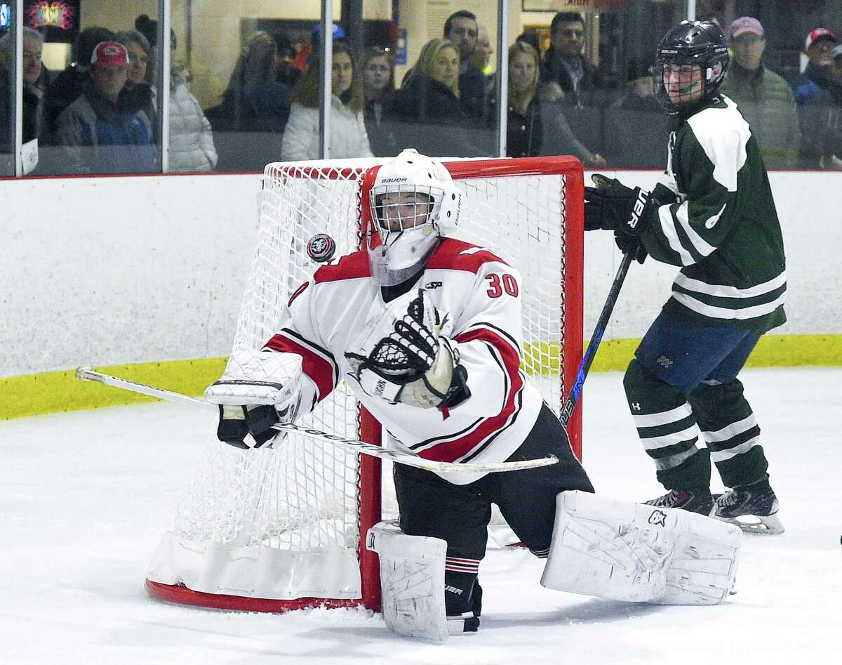 New Canaan boys hockey tops NW Catholic