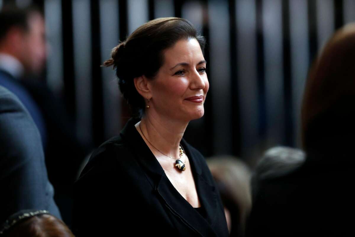 SAN FRANCISCO, CA - DECEMBER 17: Oakland Mayor Libby Schaaf during a service Celebrating the Life of Mayor Edwin M. Lee at San Francisco City Hall in San Francisco, Calif., on Sunday, December 17, 2017. (Photo by Scott Strazzante-Pool/Getty Images)