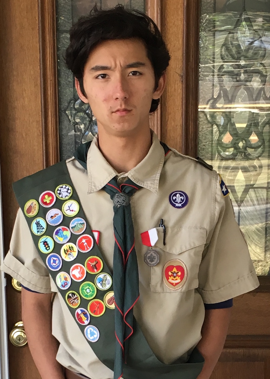 The Philippines boy scout uniforms