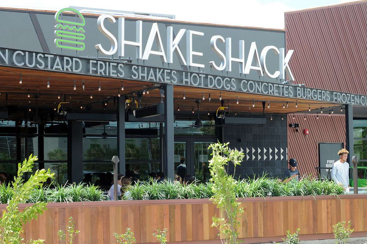 Shake Shack is coming to the Bay Area soon, with its first location in Palo Alto. Pictured is a Shake Shack restaurant in San Antonio.