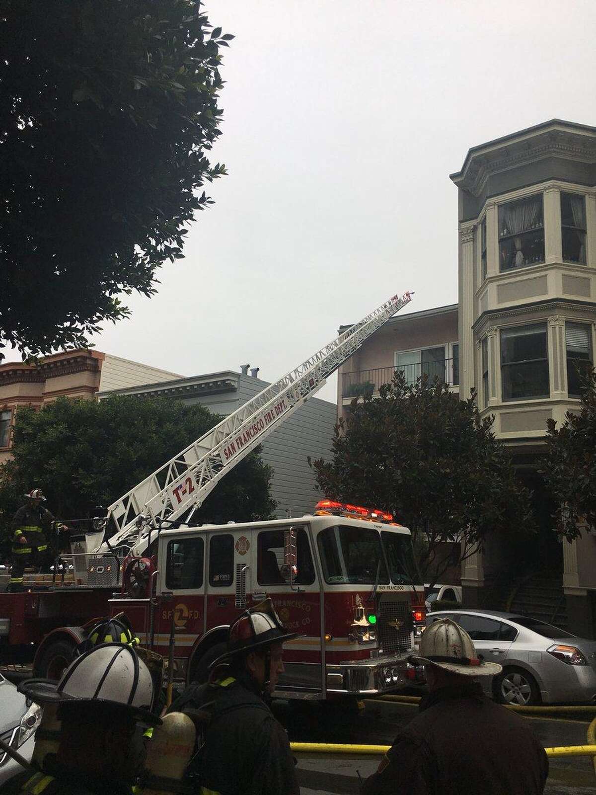 No injuries when blaze damages 2 Nob Hill residential buildings