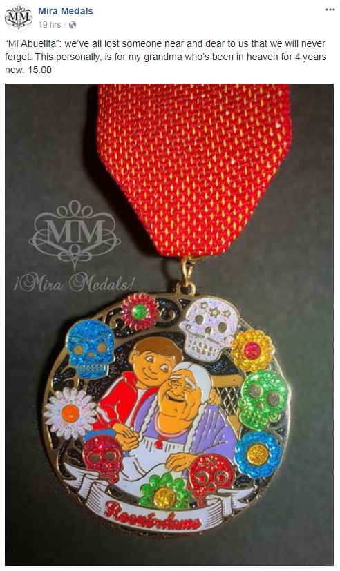 fiesta medal San Antonio 2019 coco Frida 