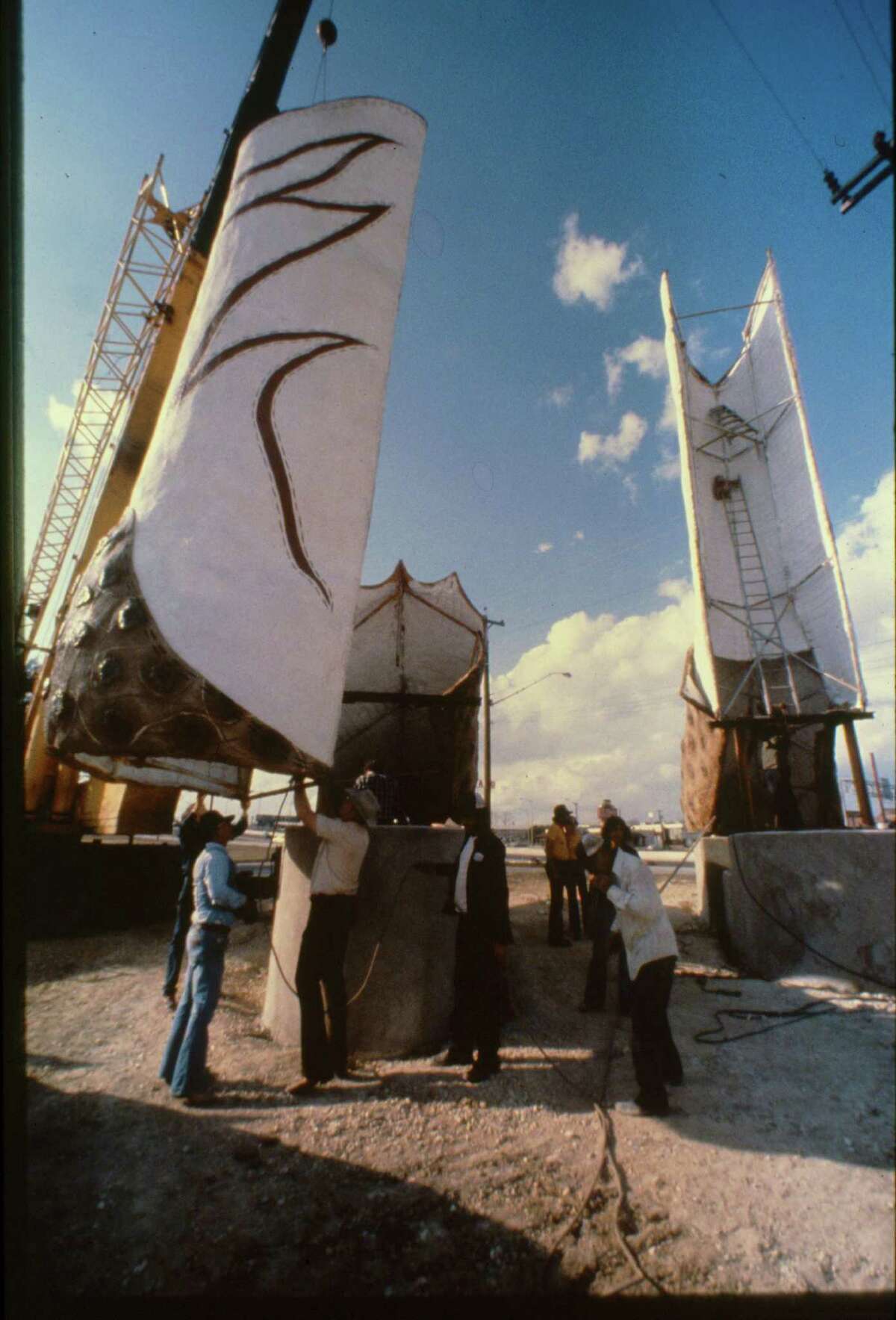 Iconic cowboy boots arrived at North Star Mall 43 years ago this week