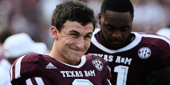 Johnny Manziel Selling Spring League Jerseys on Comeback SZN Site