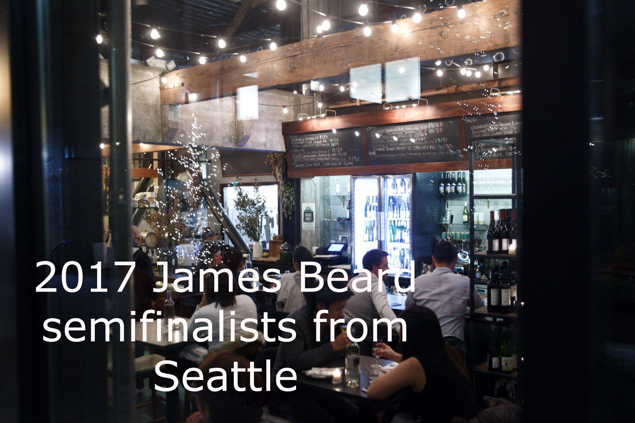 James Beard Awards semifinalists from Seattle area
