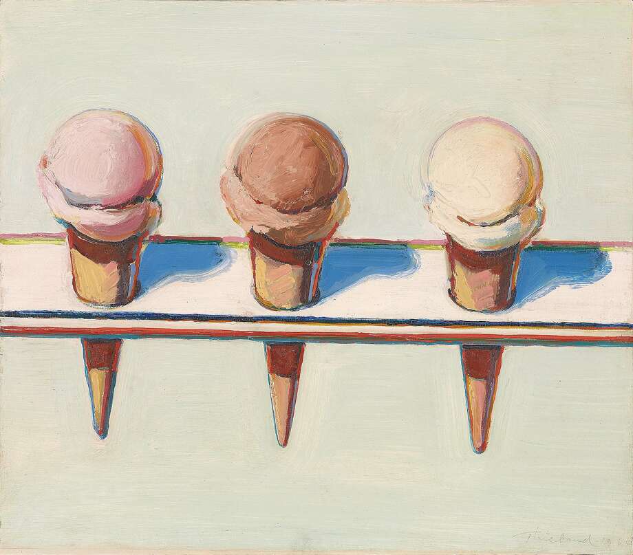 Wayne Thiebaud’s early works still confound SFGate