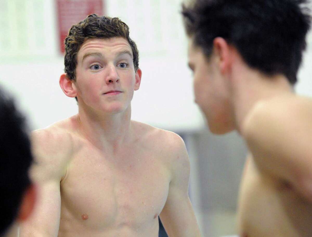 Greenwich Boys Swimming Team Shows Versatility In Win Over Trumbull 5750