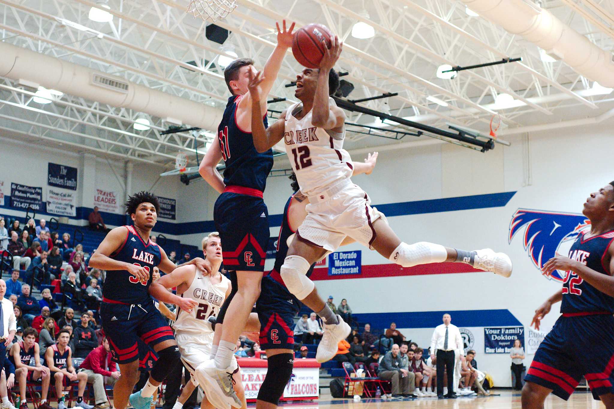 Boys Basketball Clear Creek Holds Off Clear Lake 74 70 Houston 