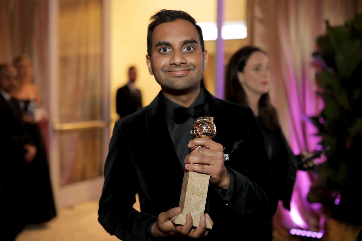 BEVERLY HILLS, CA - JANUARY 07: Aziz Ansari attends the Official Viewing and After Party of The Golden Globe Awards bosted by The Hollywood Foreign Press Association on January 7, 2018 in Beverly Hills, California. (Photo by Greg Doherty/Getty Images)