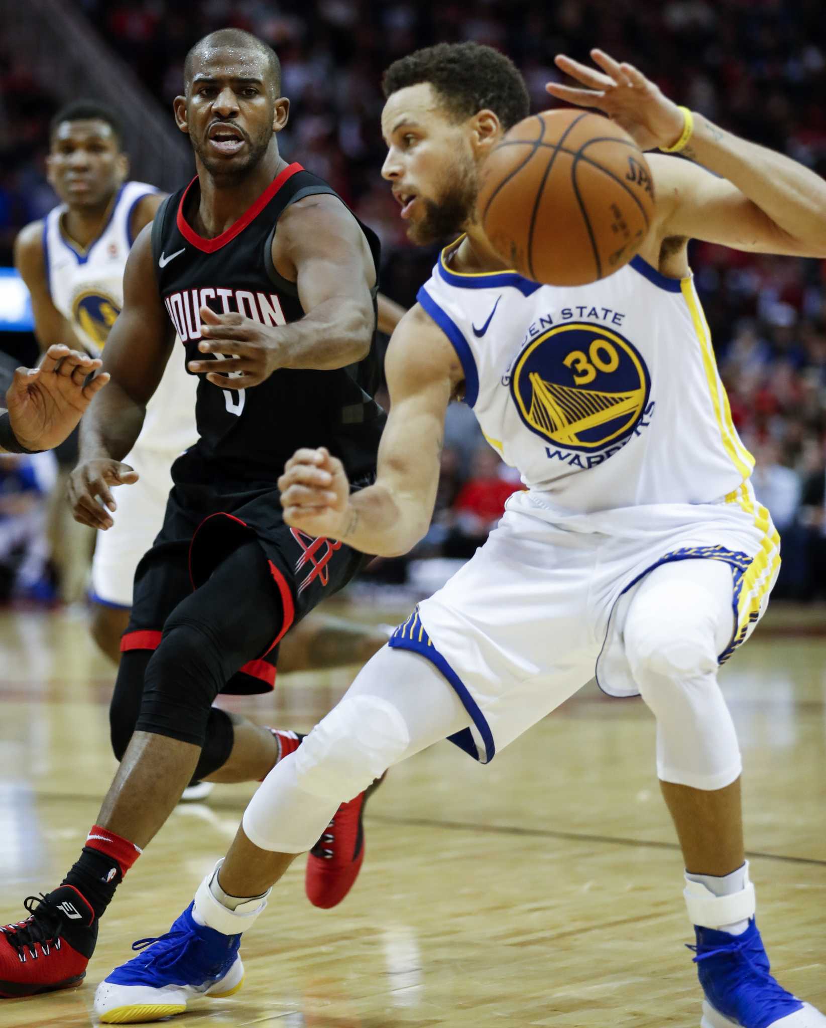 For Rockets and Warriors, tonight's game a trial run