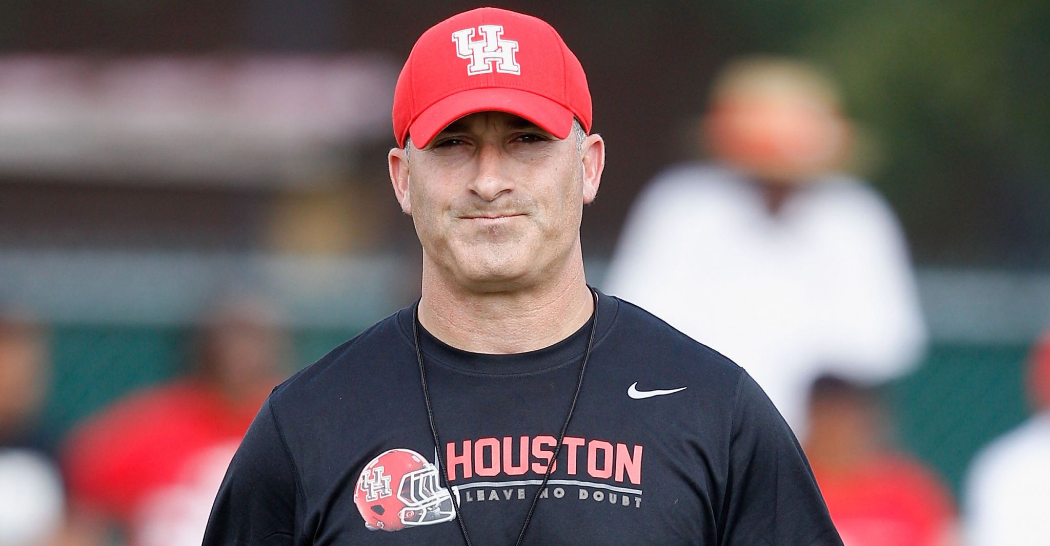 Houston head coach Tony Levine pranks team with fake uniforms